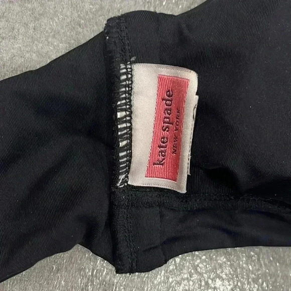 Kate Spade Black Halter Bikini  Top - Picture 3 of 5